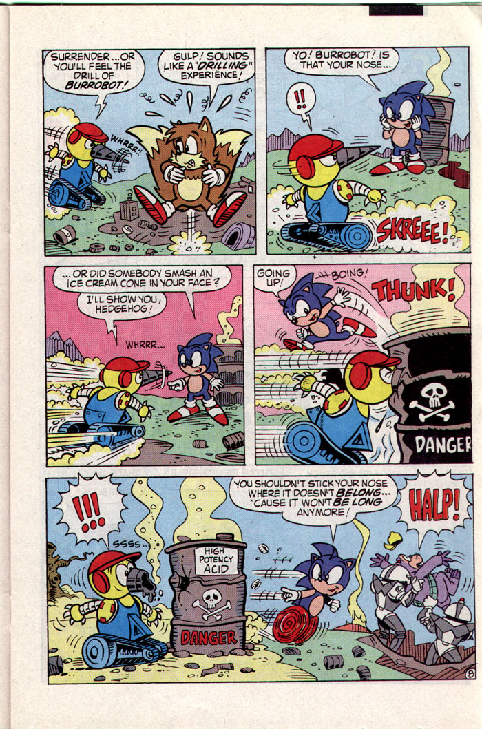 Sonic - Archie Adventure Series February 1994 Page 8